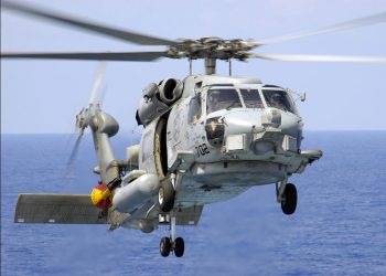060519-N-7981E-038
Pacific Ocean (May 19, 2006) - An SH-60B Seahawk assigned to the Saberhawks of Helicopter Anti-submarine Squadron Light Four Seven (HSL-47) prepares to land aboard the Nimitz-class aircraft carrier USS Abraham Lincoln (CVN 72). Lincoln and embarked Carrier Air Wing 2 (CVW-2) are currently underway in the Western Pacific operating area. U.S. Navy photo by Photographer's Mate Airman James R. Evans (RELEASED)