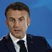 French President Emmanuel Macron speaks during a media conference at an EU summit in Brussels, Thursday, Oct. 17, 2024. (AP Photo/Geert Vanden Wijngaert)