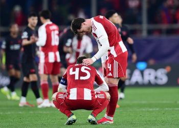 CHAMPIONS LEAGUE 2025-2026 / ΟΣΦΠ - ΛΕΒΕΡΚΟΥΖΕΝ (ΓΙΩΡΓΟΣ ΜΑΤΘΑΙΟΣ / EUROKINISSI)