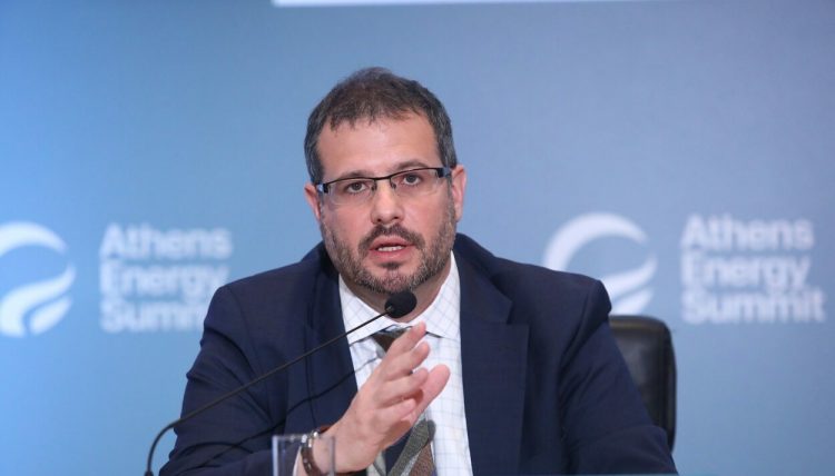 Στιγμιότυπο από το "12ο Athens Energy Summit", στο Ζάππειο Μέγαρο, Τρίτη 20 Ιουνίου 2023. Στο συνέδριο για την ενέργεια καλύφθηκε ένα ευρύ φάσμα θεματικών πυλώνων για την ενεργειακή μετάβαση, τη γεωπολιτική, την ενεργειακή ασφάλεια, την εξοικονόμηση ενέργειας και το μέλλον των παγκόσμιων ενεργειακών συστημάτων στην πορεία προς την κλιματική ουδετερότητα.
(ΓΙΑΝΝΗΣ ΠΑΝΑΓΟΠΟΥΛΟΣ/EUROKINISSI)