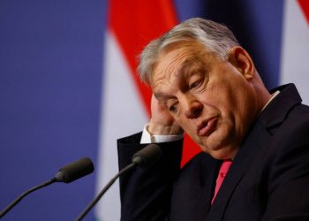 FILE PHOTO: Hungarian Prime Minister Viktor Orban holds an international press conference in Budapest, Hungary, January 5, 2026. REUTERS/Bernadett Szabo/File Photo