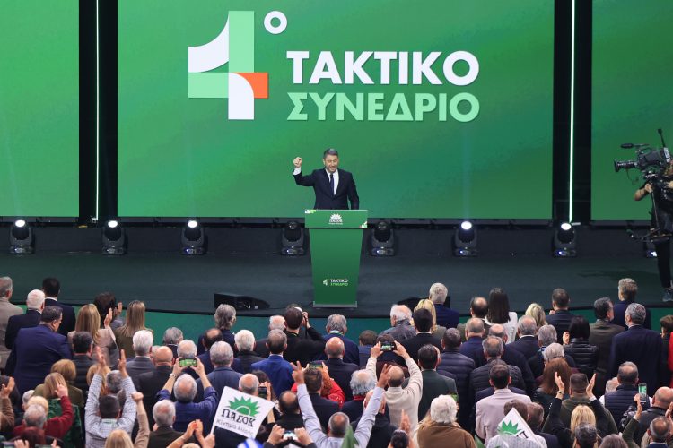 Πρώτη ημέρα εργασιών του 4ου τακτικού Συνεδρίου του ΠΑΣΟΚ-Κινήματος Αλλαγής, στον χώρο του κλειστού γυμναστηρίου του taekwondo στο Παλαιό Φάληρο, Παρασκευή 27 Μαρτίου 2026.   (ΓΙΩΡΓΟΣ ΚΟΝΤΑΡΙΝΗΣ/EUROKINISSI)