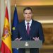 Spain's Prime Minister Pedro Sanchez gives a statement to annonunce he will stay on as Prime Minister after weighing his exit from the Spanish government, at Moncloa palace in Madrid, Spain April 29, 2024. Borja Puig de la Bellacasa/Pool via REUTERS